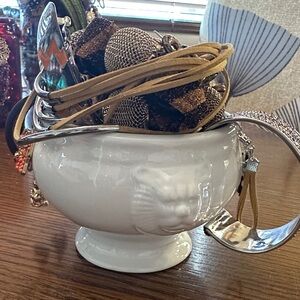 Fun animal print and metal mystery jar.